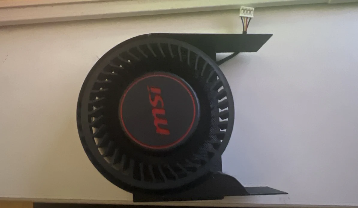 Abbildung 7: Dritter Kühlversuch ausgedruckt